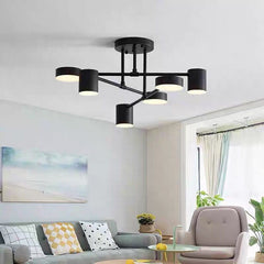 Bedroom Ceiling Lamp Living Room Simple Creative Iron Lighting