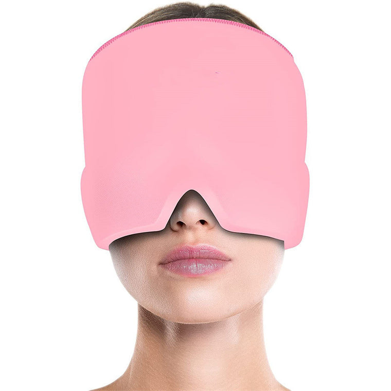 Ice Compress Headache Relief Gel Cold Therapy Migraine Eye Mask