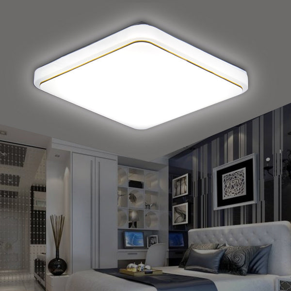 Simple Square Lighting Ceiling Lamp, Living Room Bedroom Lighting Ceiling Lamp