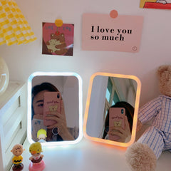 Desktop Desktop Vanity Mirror LED Vanity Mirror Portable Vanity Mirror