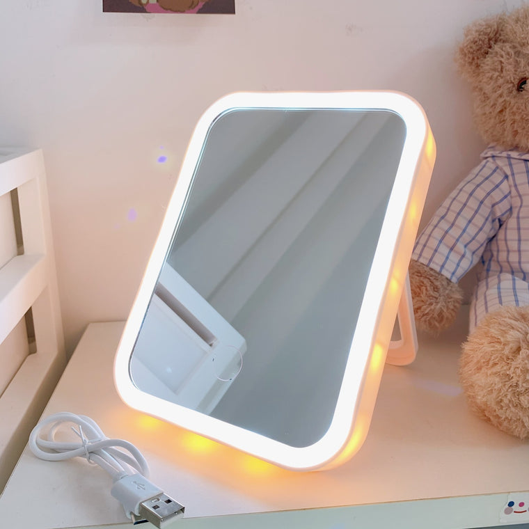 Desktop Desktop Vanity Mirror LED Vanity Mirror Portable Vanity Mirror