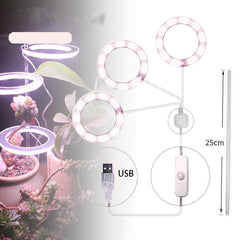 LED Grow Light Full Spectrum Phyto Grow Lamp USB Phyto Lamp for Plants Growth Lighting for Indoor Plant