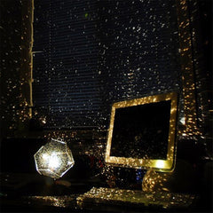 LED Starry Sky Projector Night Lights 3D Projection Night Lamp USB Charging Home Planetarium Kids Bedroom Decoration Room Lighting