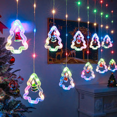 Christmas Curtain Lighting Chain Decoration